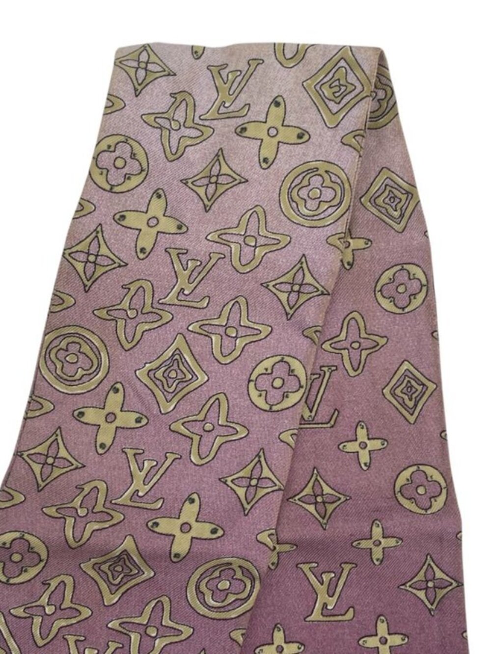 Louis Vuitton Scarf Bandeau Monogram Gradient Purple - Picture 4 of 7